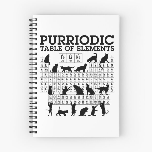 Item preview, Purriodic Periodic Table Of Elements Cat Lover Cats Science designed and sold by GrandeDuc.
