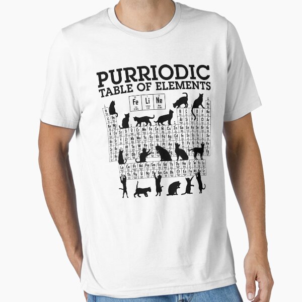 Item preview, Purriodic Periodic Table Of Elements Cat Lover Cats Science designed and sold by GrandeDuc.