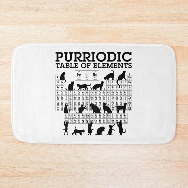 Item preview, Purriodic Periodic Table Of Elements Cat Lover Cats Science designed and sold by GrandeDuc.