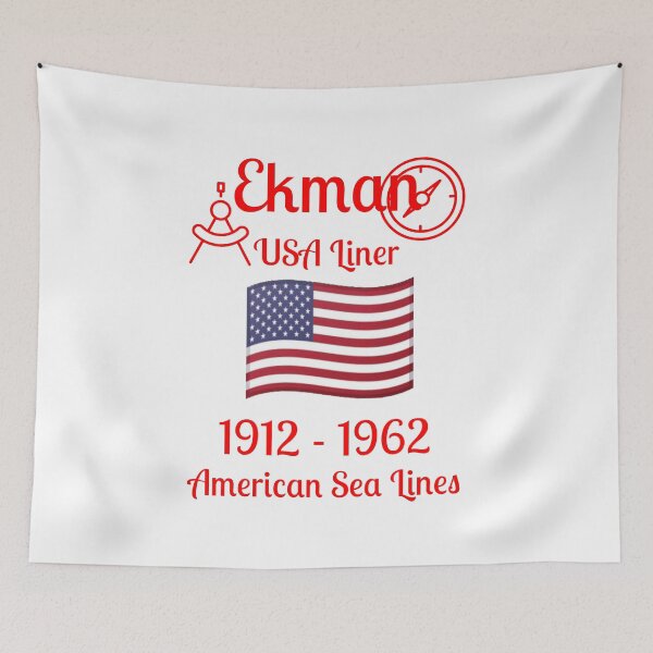 Item preview, Ekman USA Liner – A Nostalgic Ocean Voyage Souvenir designed and sold by Fleetwood1994.