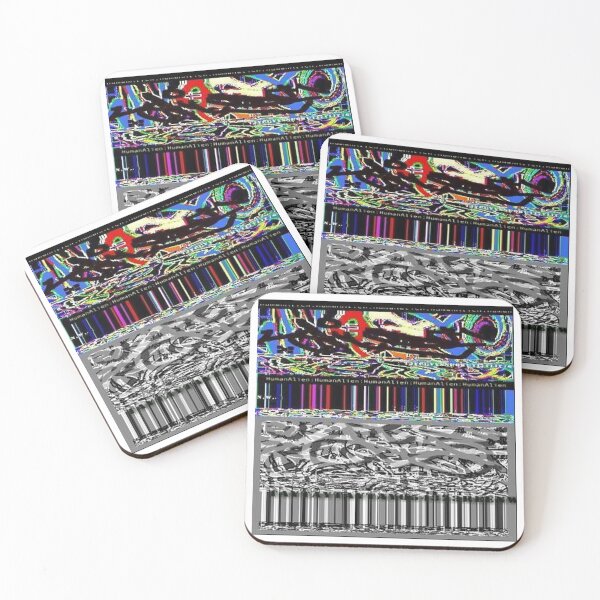 Artikelvorschau, Cyber-Graffiti-Barcode entworfen und verkauft von humanalien.