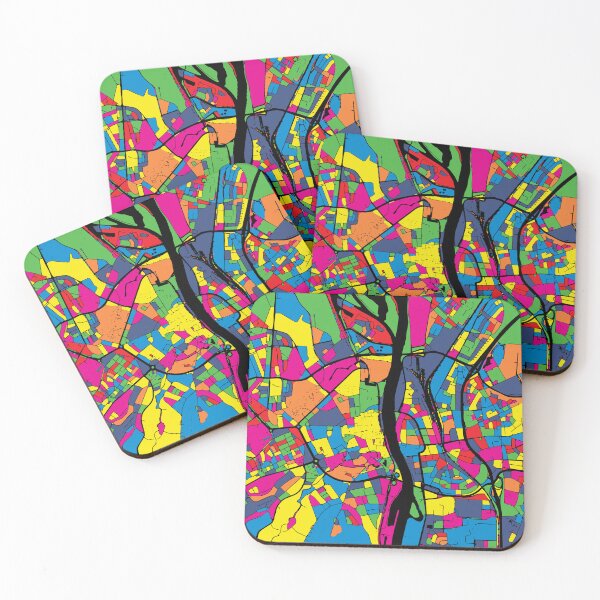 Item preview, Maastricht Netherlands Pop Art City Map designed and sold by Stadify.