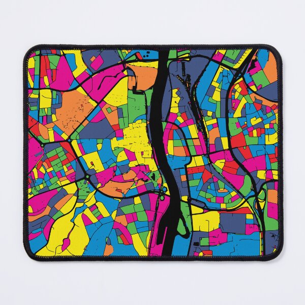 Item preview, Maastricht Netherlands Pop Art City Map designed and sold by Stadify.