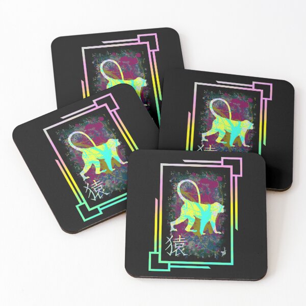 Item preview, Year of the Monkey designed and sold by TheMidBlackCat Shop.