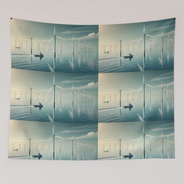 Item preview, Offshore wind farm designed and sold by RG-ArtDesign.