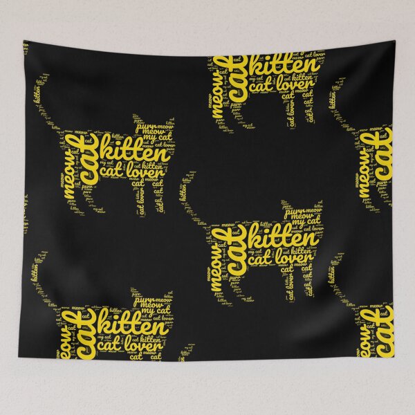 Item preview, Cat-Shaped Love: Celebrating Feline Friendships designed and sold by wzetart.