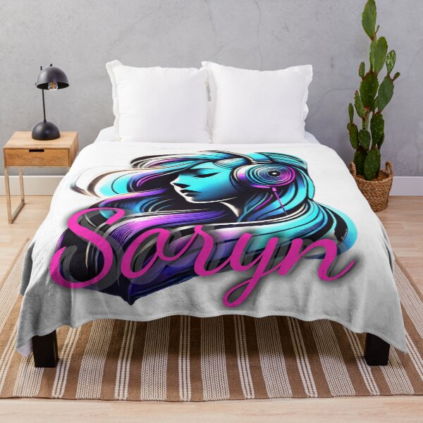 Item preview, Neon Soundwave Soryn Elvaris designed and sold by MyArtworkStudio.