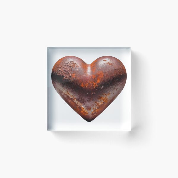 Item preview, Rusty Heart: Etched in Time designed and sold by Marcu Ioachim.