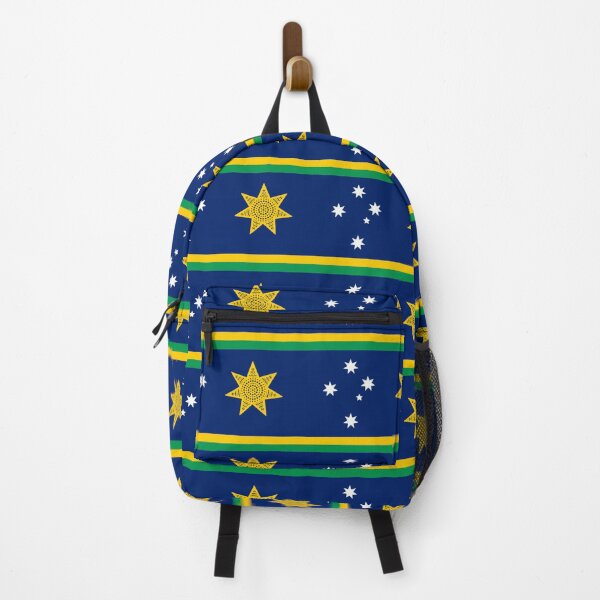 Item preview, Golden Horizon Flag. 2025 designed and sold by Kangaroo Sun.