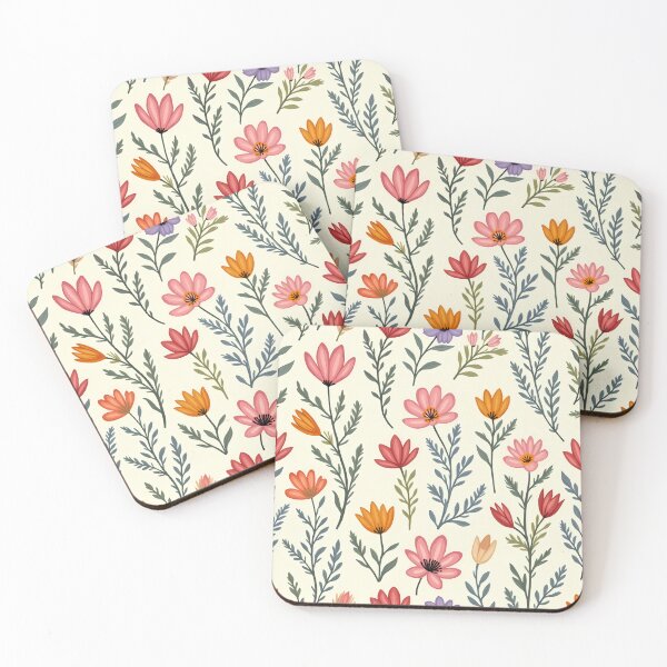 Item preview, Nature-Inspired Elegant Spring Floral Pattern designed and sold by twisted-dot.