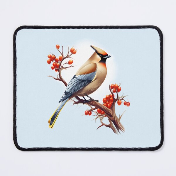Item preview, Waxwing bird designed and sold by DerSenat.