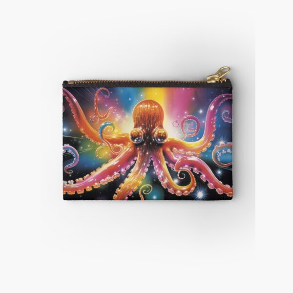 Item preview, magical colorful octopus in the sea designed and sold by Mauswohn.