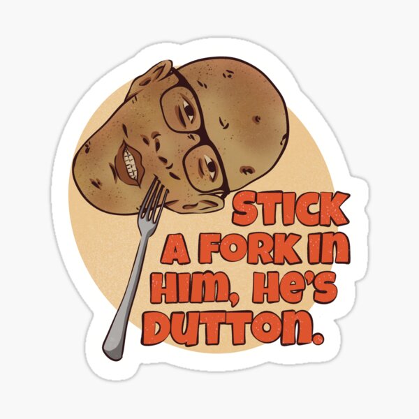 Aperçu de l'œuvre La pomme de terre est Dutton créée et vendue par artbymandymeow.