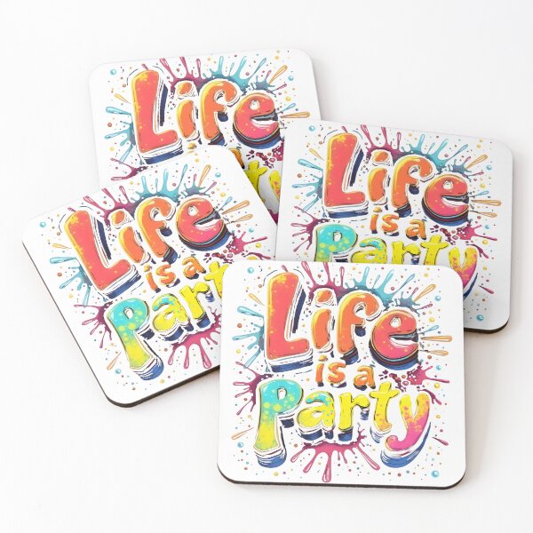 Item preview, Life is a Party  designed and sold by CrystalCove11.