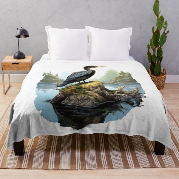 Item preview, cormorant bird designed and sold by DerSenat.