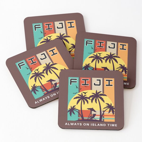 Item preview, Fiji - Always on Island Time designed and sold by JabezFj.