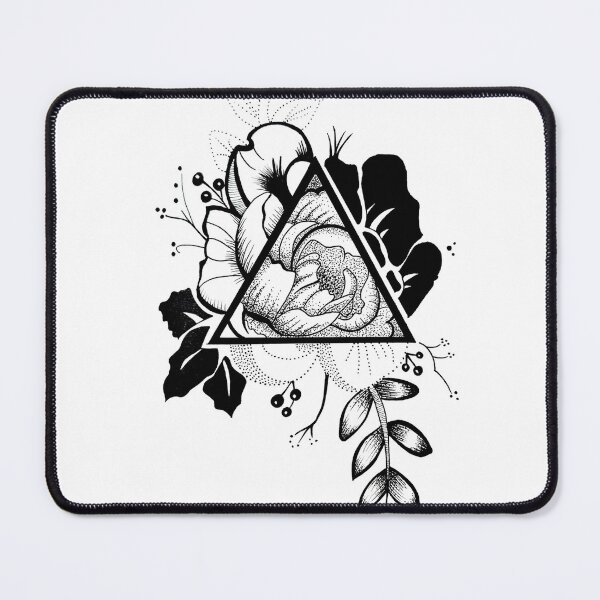 Artikelvorschau, Geometric Floral Harmony entworfen und verkauft von MarinaBlackArt.