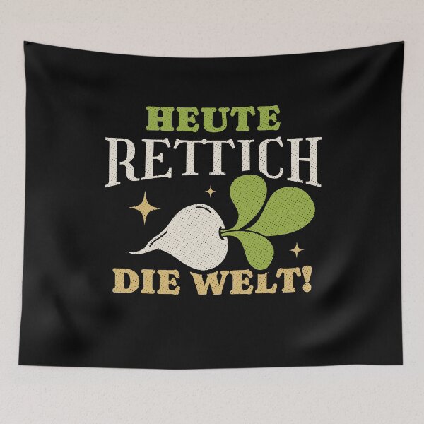 Item preview, Heute Rettich Die Welt Radish Lover designed and sold by MooonTees.
