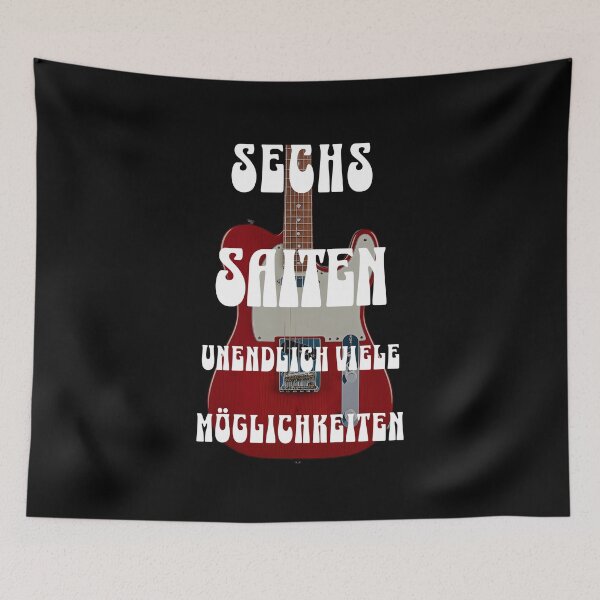 Item preview, Six strings, endless possibilities - funny saying designed and sold by Pflugart.