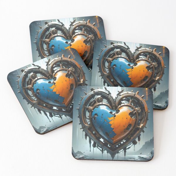 Item preview, Rust and Resilience: The Heart's Echo designed and sold by Marcu Ioachim.