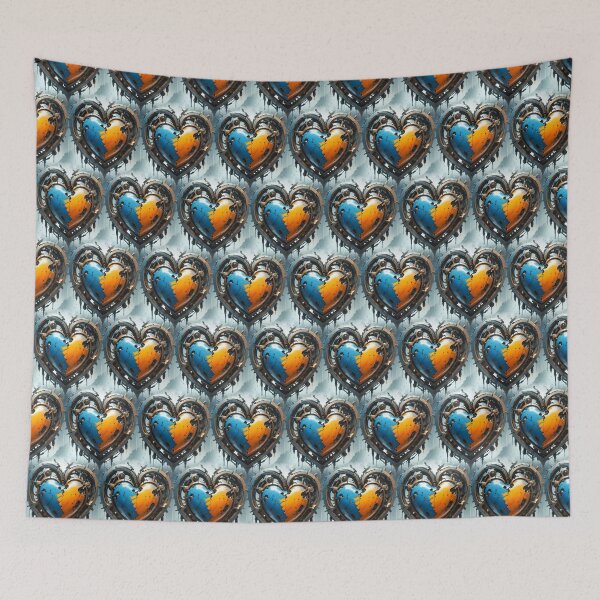 Item preview, Rust and Resilience: The Heart's Echo designed and sold by Marcu Ioachim.