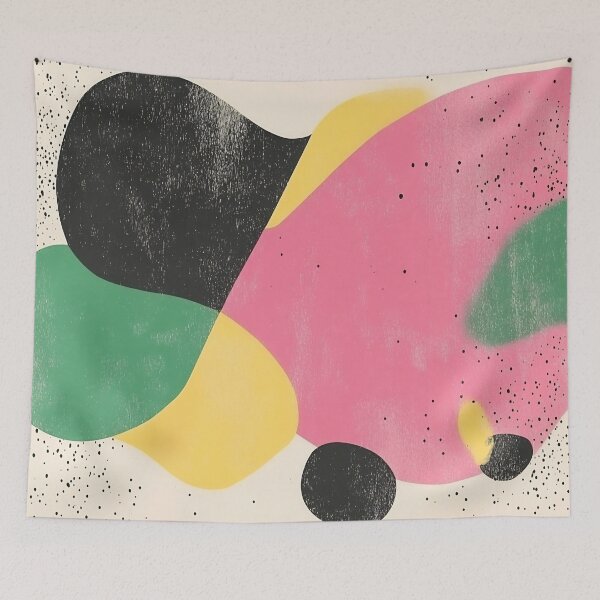 Item preview, Abstract shapes in vibrant colors designed and sold by anytka.