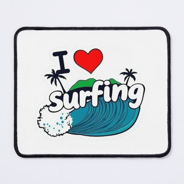 Item preview, I Love Surfing designed and sold by JackFreestone.