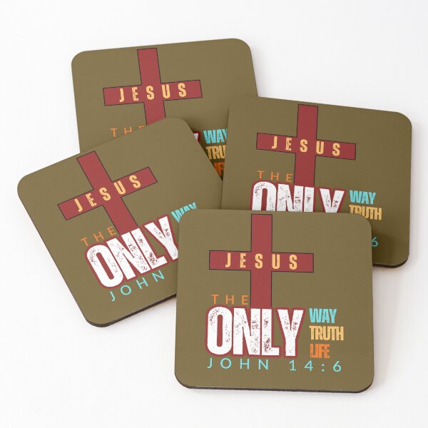 Item preview, Jesus - The Only Way, Truth, Life "John 14:6" designed and sold by JabezFj.