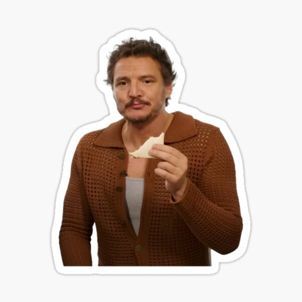 Item preview, Pedro Pascal eats a sandwich meme designed and sold by Jwaneca.