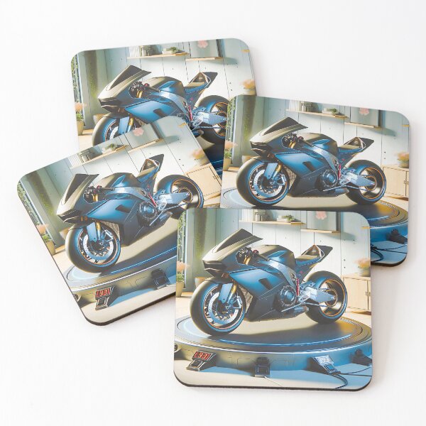 Item preview, Hyperpunk sports bike decoration designed and sold by yasinakmanart.