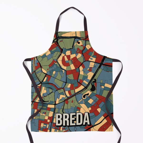 Item preview, Breda Brabant Netherlands City Map Travel Poster Art designed and sold by Stadify.