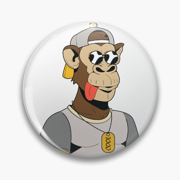 Item preview, Cool Monkey Vibes – Funky Streetwear Sticker designed and sold by Emanova9.