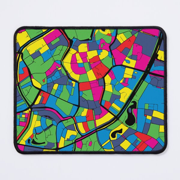Item preview, Breda Brabant City Map Pop Art designed and sold by Stadify.
