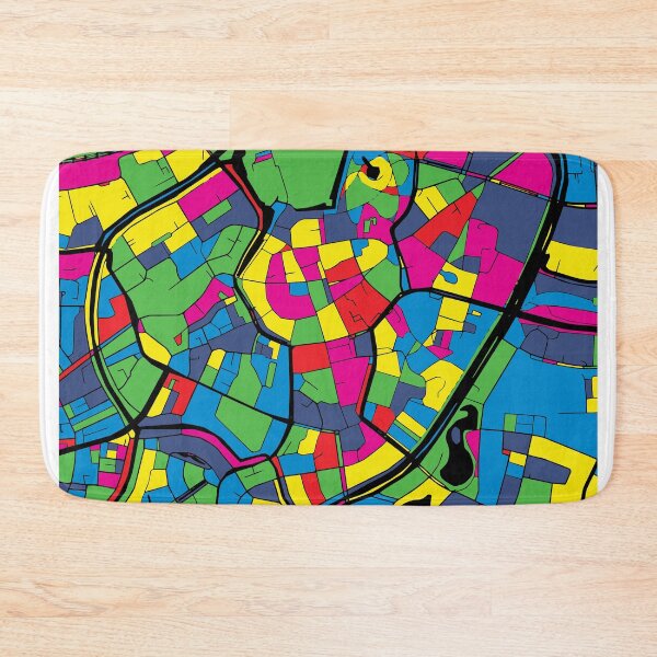 Item preview, Breda Brabant City Map Pop Art designed and sold by Stadify.