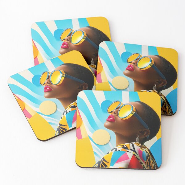 Item preview, Bold model in bright fashion designed and sold by anytka.