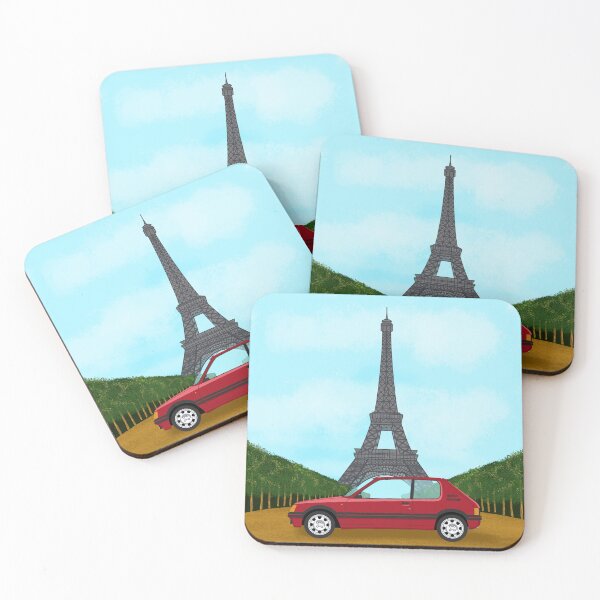 Item preview, Two French icons. designed and sold by MiQuintaRuta.