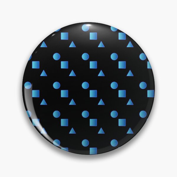 Item preview, Geometric Harmony: Blue Gradient Shapes designed and sold by Adam Krzysztof Wiatr.