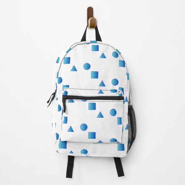 Item preview, Geometric Harmony: Blue Gradient Shapes designed and sold by Adam Krzysztof Wiatr.