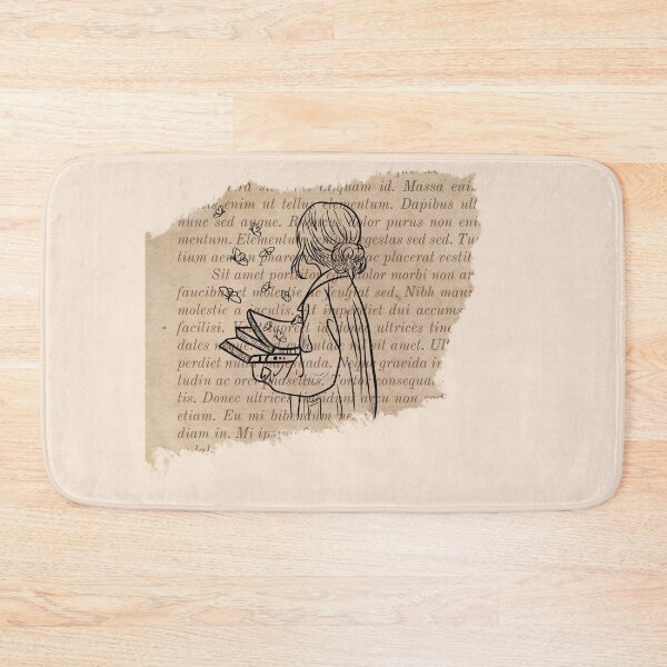 Item preview, A girl reading  designed and sold by BookishSpace1.