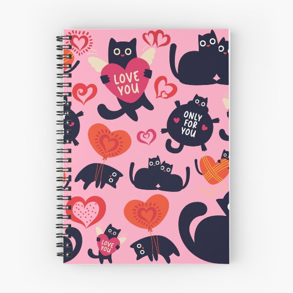 Item preview, Cats Pattern Valentine's Day designed and sold by HappyHavenStu.