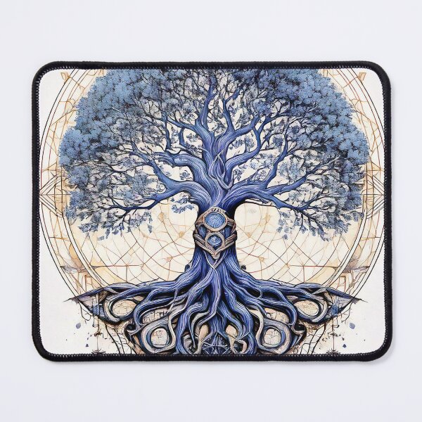 Item preview, Yggdrasil, Sacred Tree of Ragnarok and Rebirth designed and sold by AM FineArtPrints.