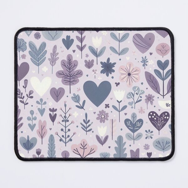 Item preview, Cute Pastel Hearts and Flowers designed and sold by Furbulous Faces.