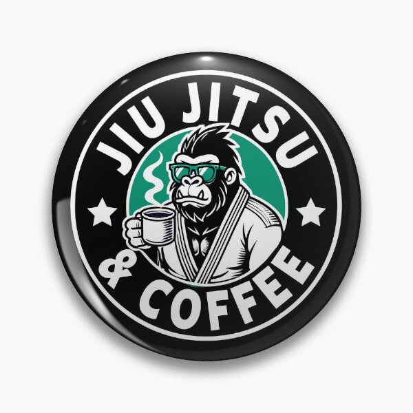 Item preview, Jiu Jitsu And Coffee designed and sold by Shirt-Face.