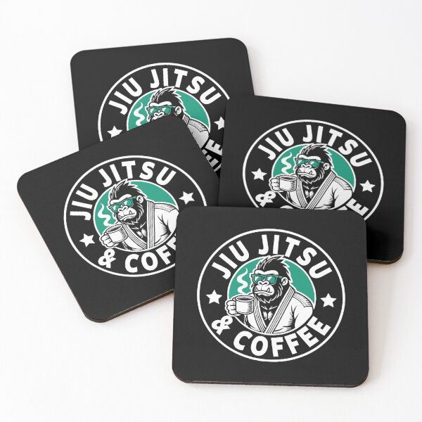 Item preview, Jiu Jitsu And Coffee designed and sold by Shirt-Face.