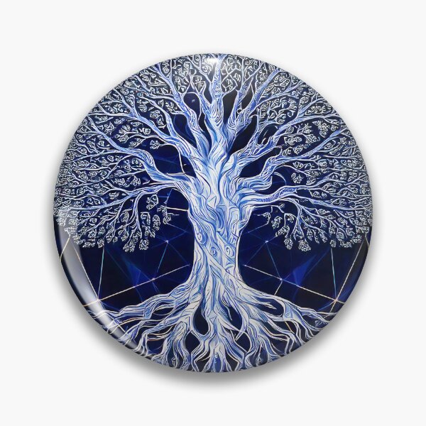 Item preview, Yggdrasil, Sacred Tree of Ragnarok and Rebirth designed and sold by AM FineArtPrints.