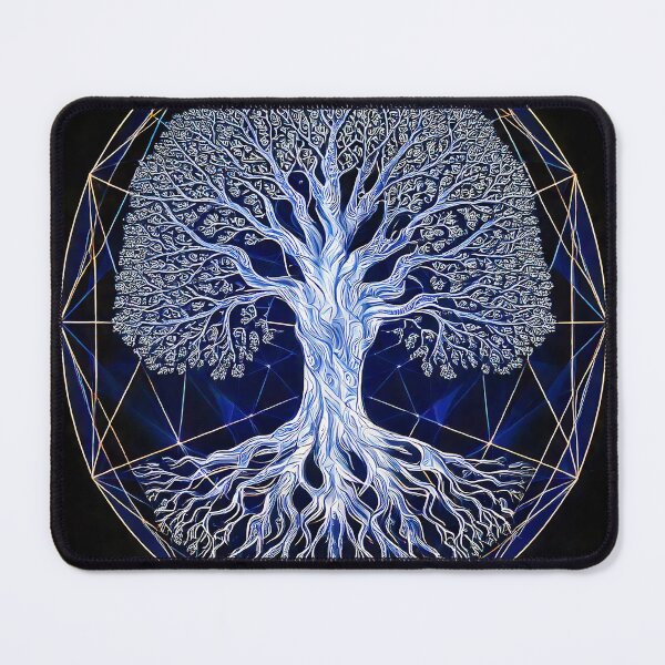 Item preview, Yggdrasil, Sacred Tree of Ragnarok and Rebirth designed and sold by AM FineArtPrints.