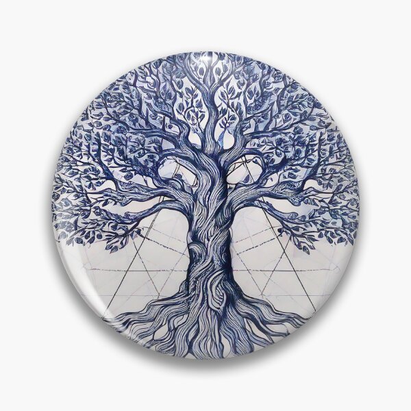 Item preview, Yggdrasil, Sacred Tree of Ragnarok and Rebirth designed and sold by AM FineArtPrints.
