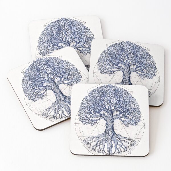 Item preview, Yggdrasil, Sacred Tree of Ragnarok and Rebirth designed and sold by AM FineArtPrints.