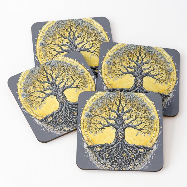 Item preview, Yggdrasil, Sacred Tree of Ragnarok and Rebirth designed and sold by AM FineArtPrints.