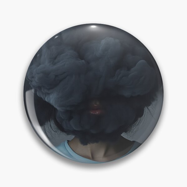Item preview, A surreal figure cloaked in smoke designed and sold by anytka.